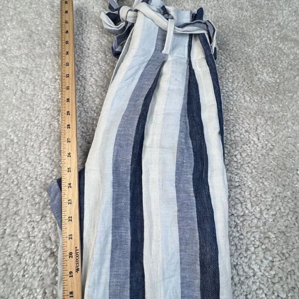 Point Sur Striped Paperbag Linen Pants - Picture 11 of 12